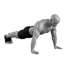 Push-Up demonstrated